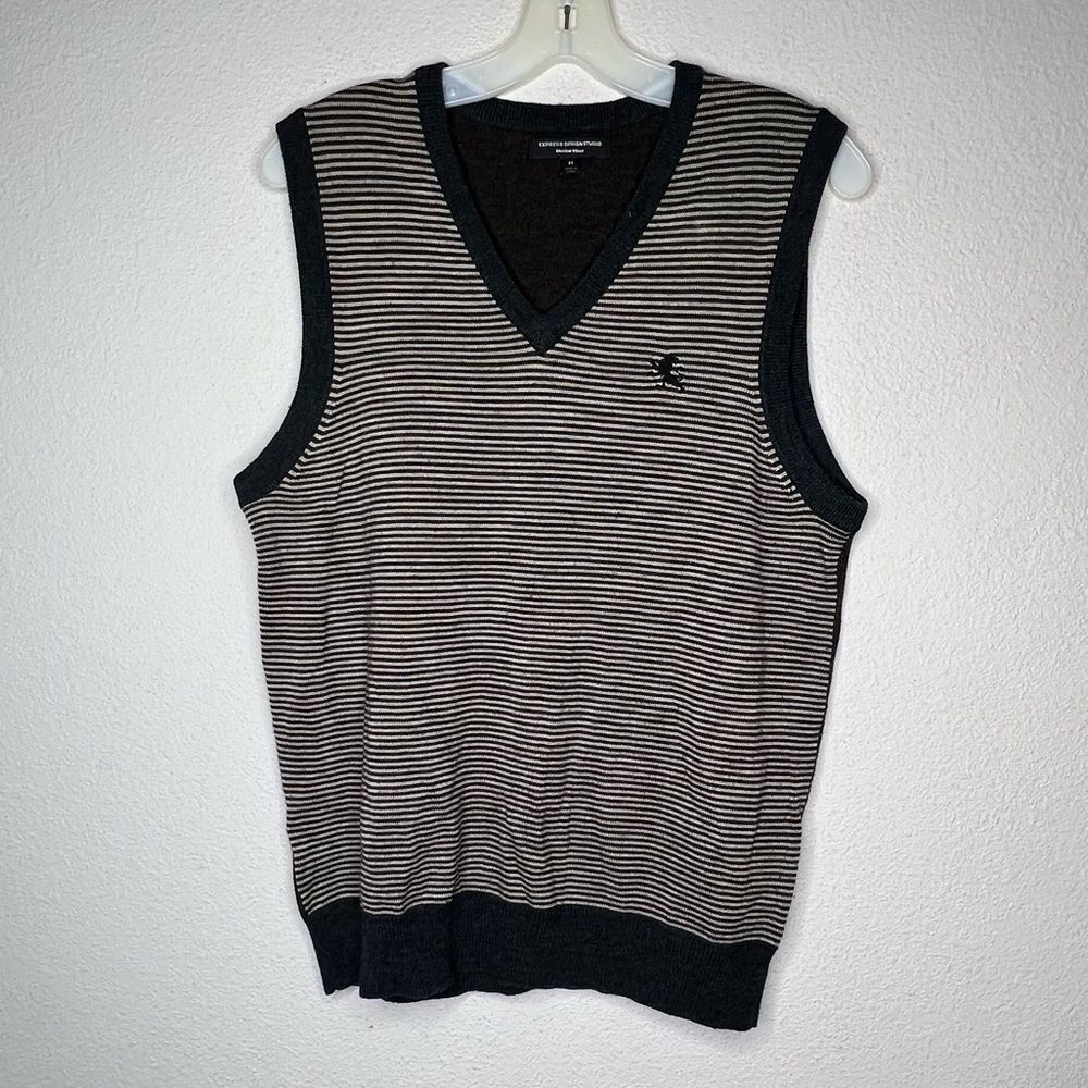 Express Design Studio Wool Vest - Picture 7 of 9